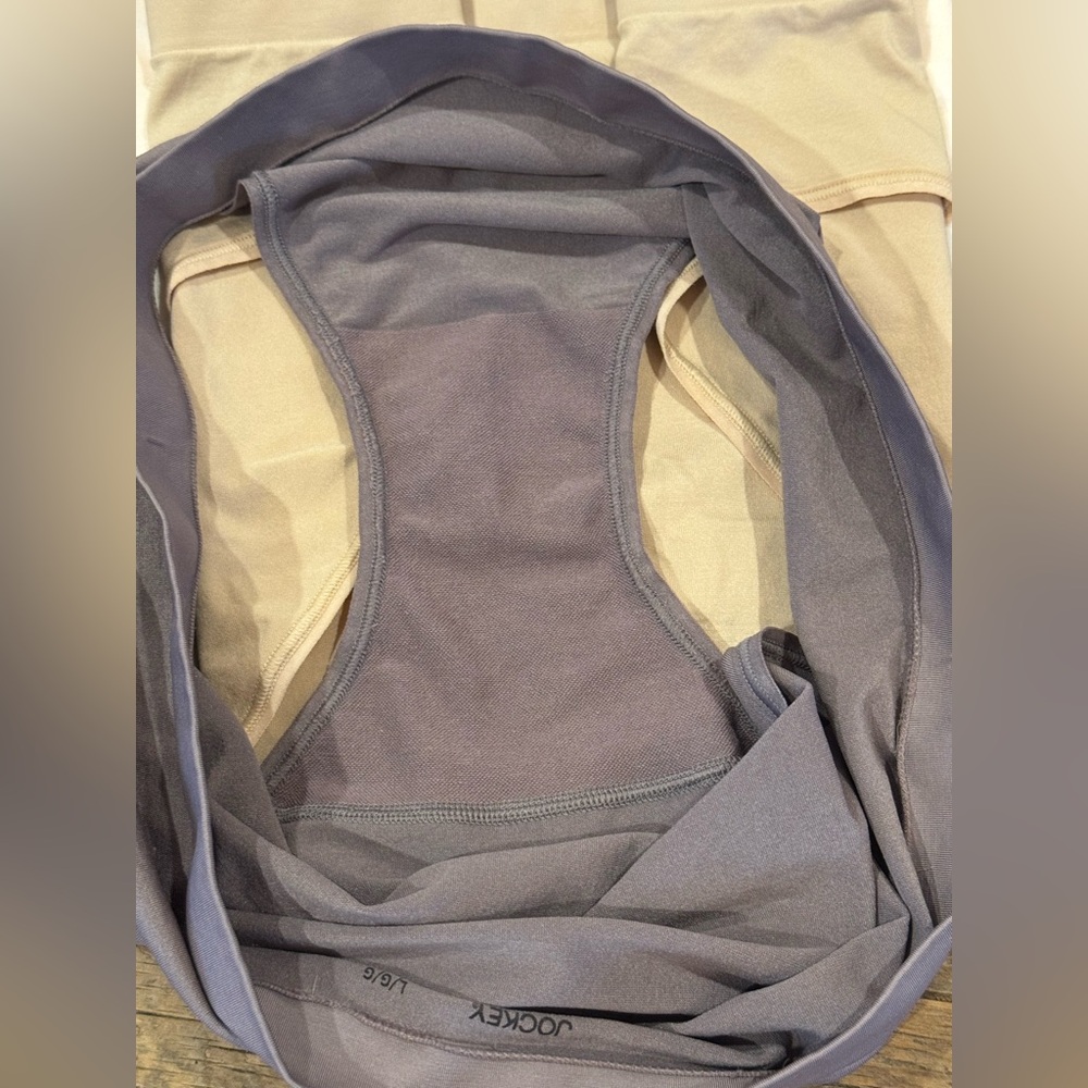 Set of 3 Jockey Hi-Cut Microfiber Blend Breathable 4Way Stretch Seam Free L - Picture 11 of 11